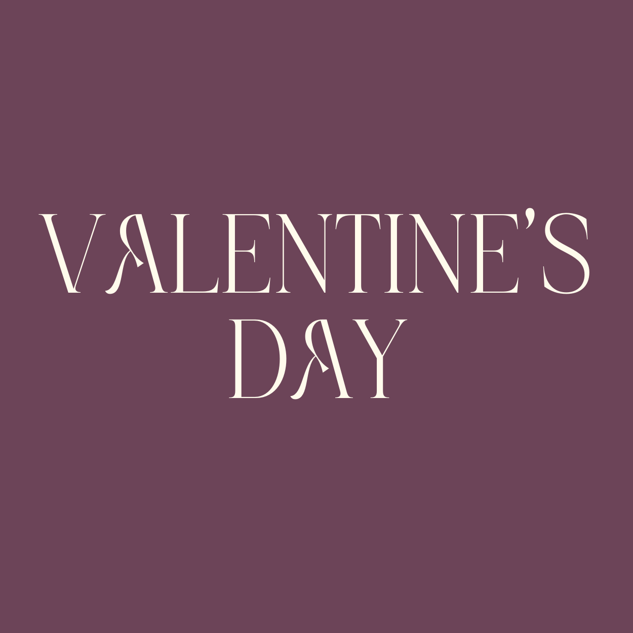 Valentine's