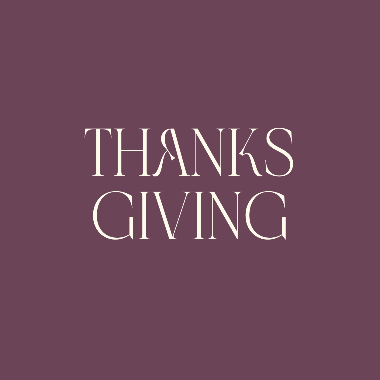 Thanksgiving