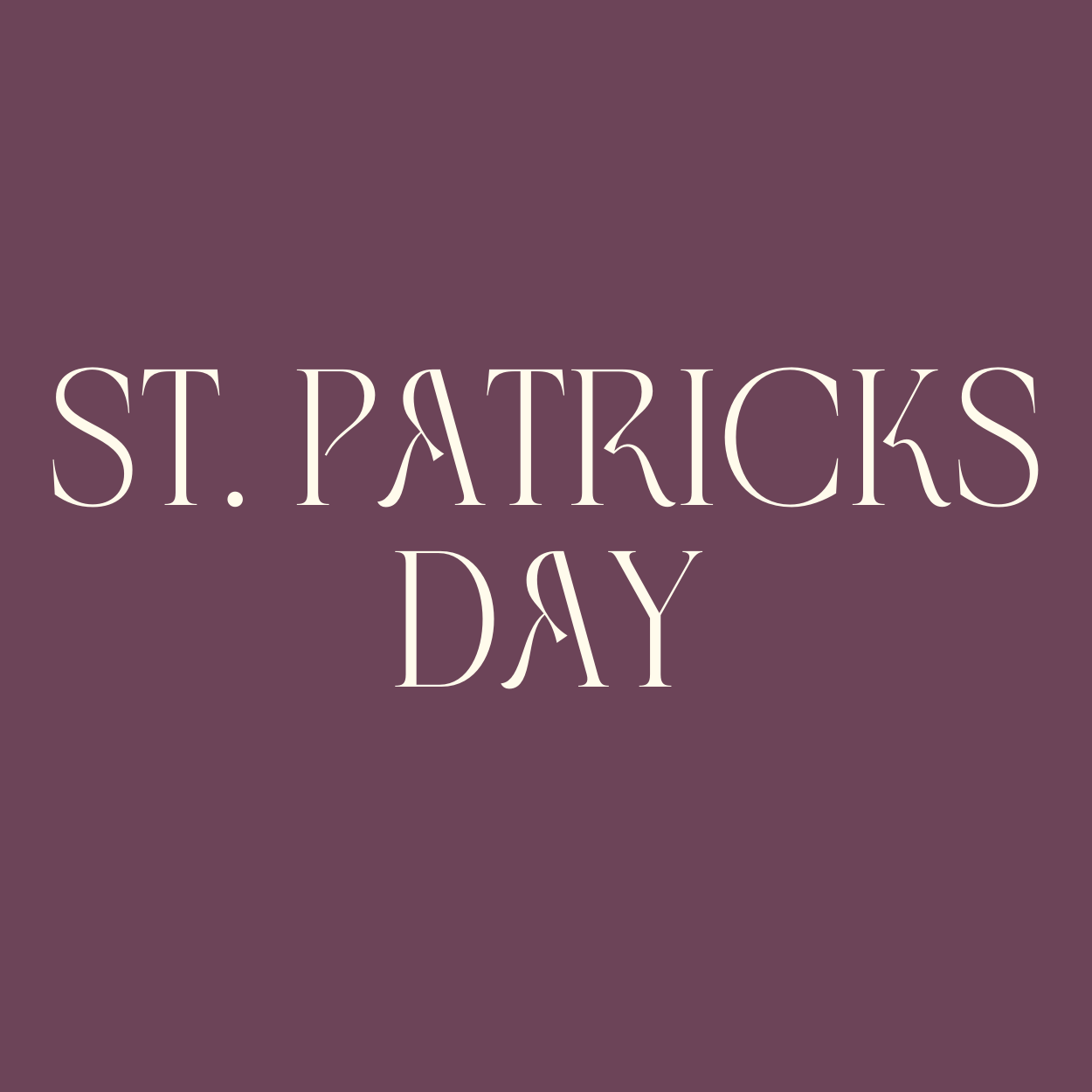 St. Patrick's Day