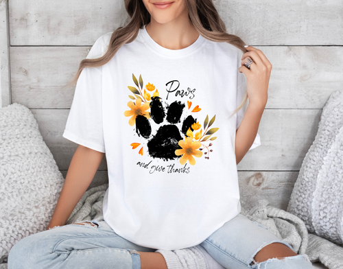 Load image 1 in gallery view. Paws and Give Thanks