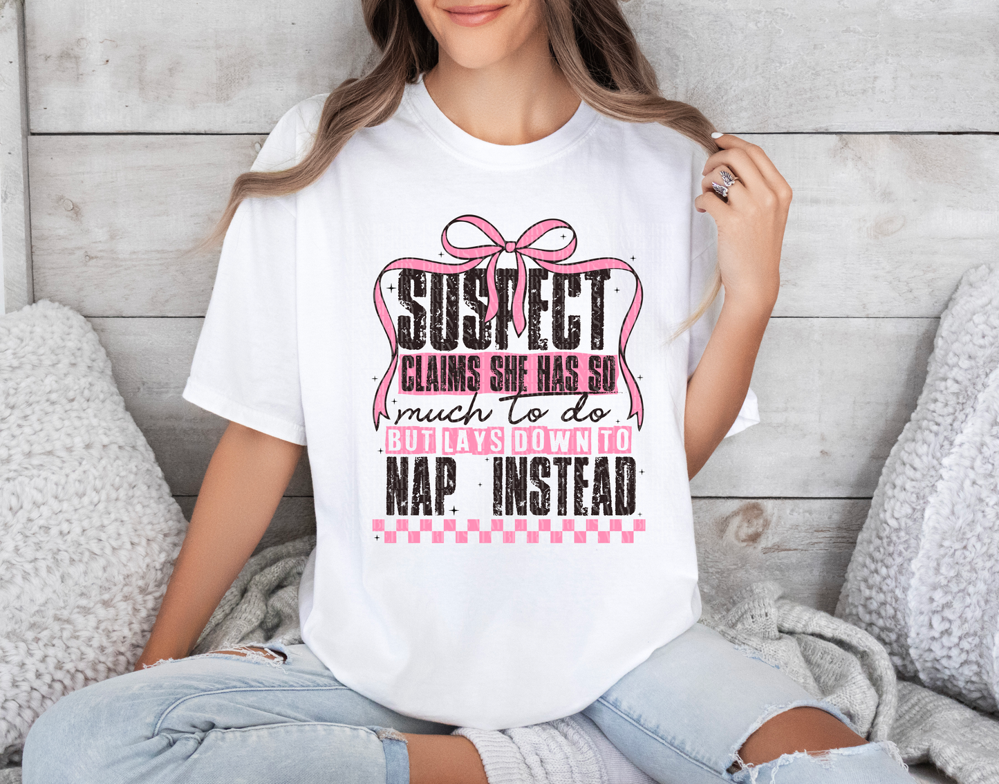 Suspect Claims She Has To Much To Do But Lays Down To Nap Instead