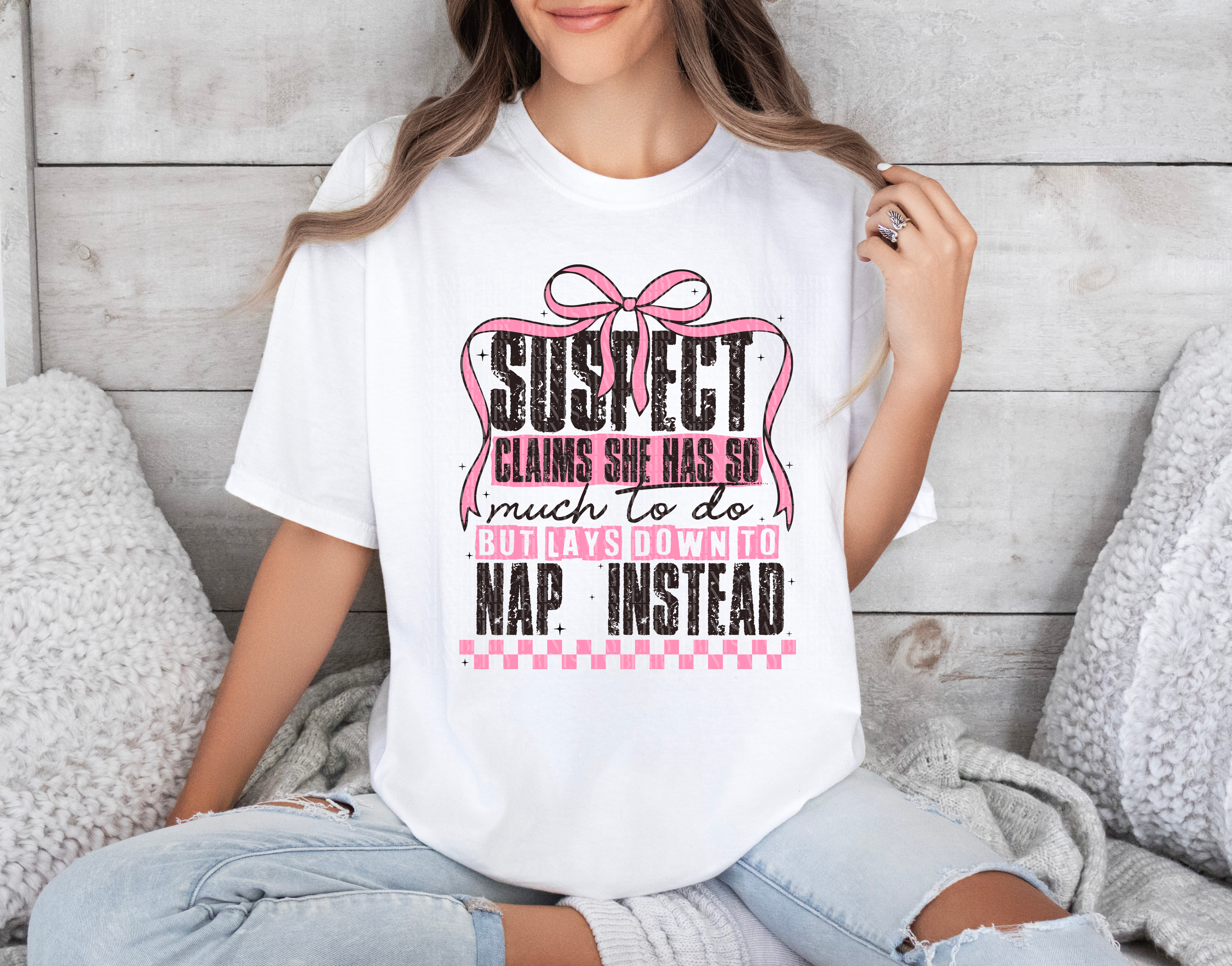 Suspect Claims She Has To Much To Do But Lays Down To Nap Instead