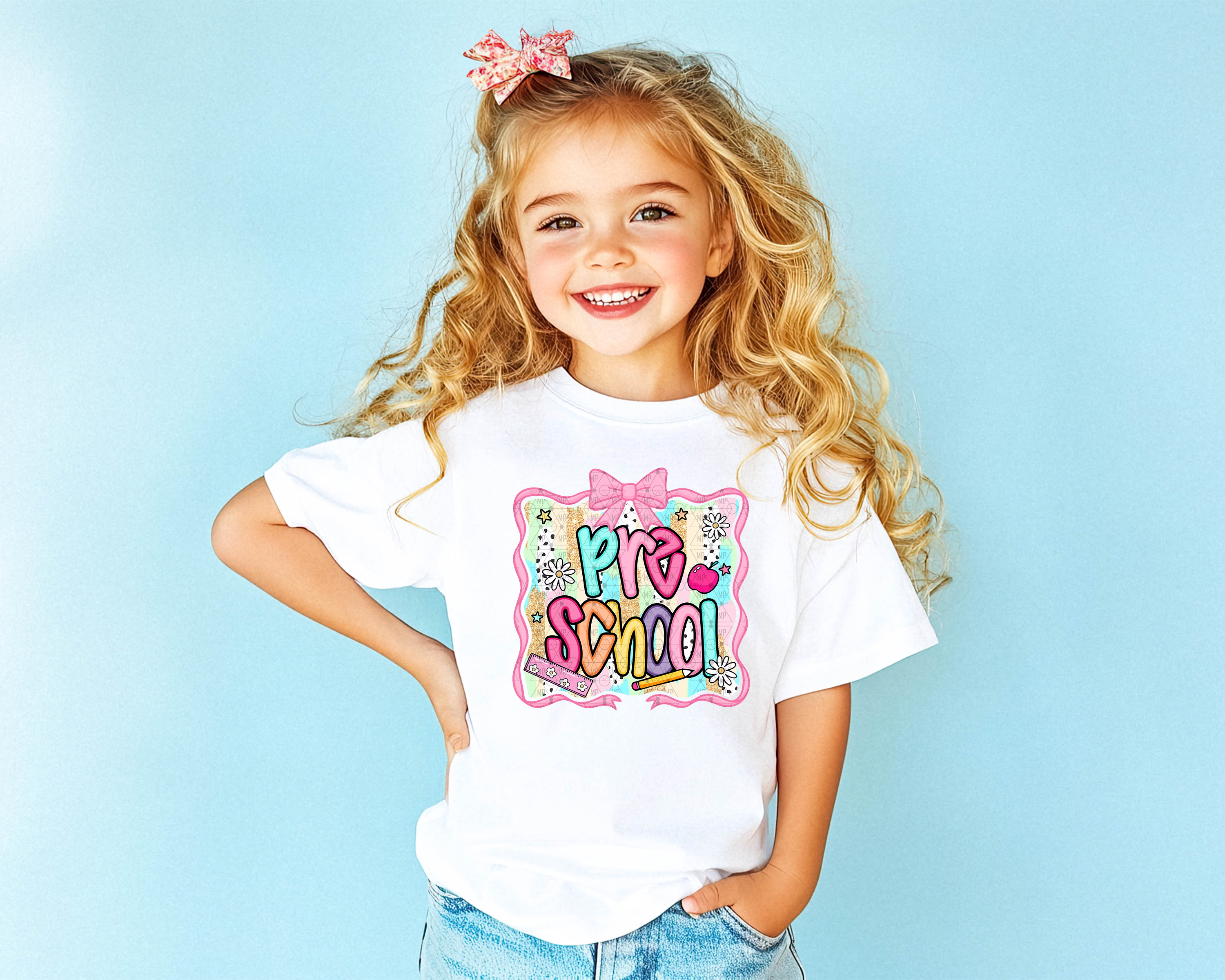Doodle Pre School with Bow
