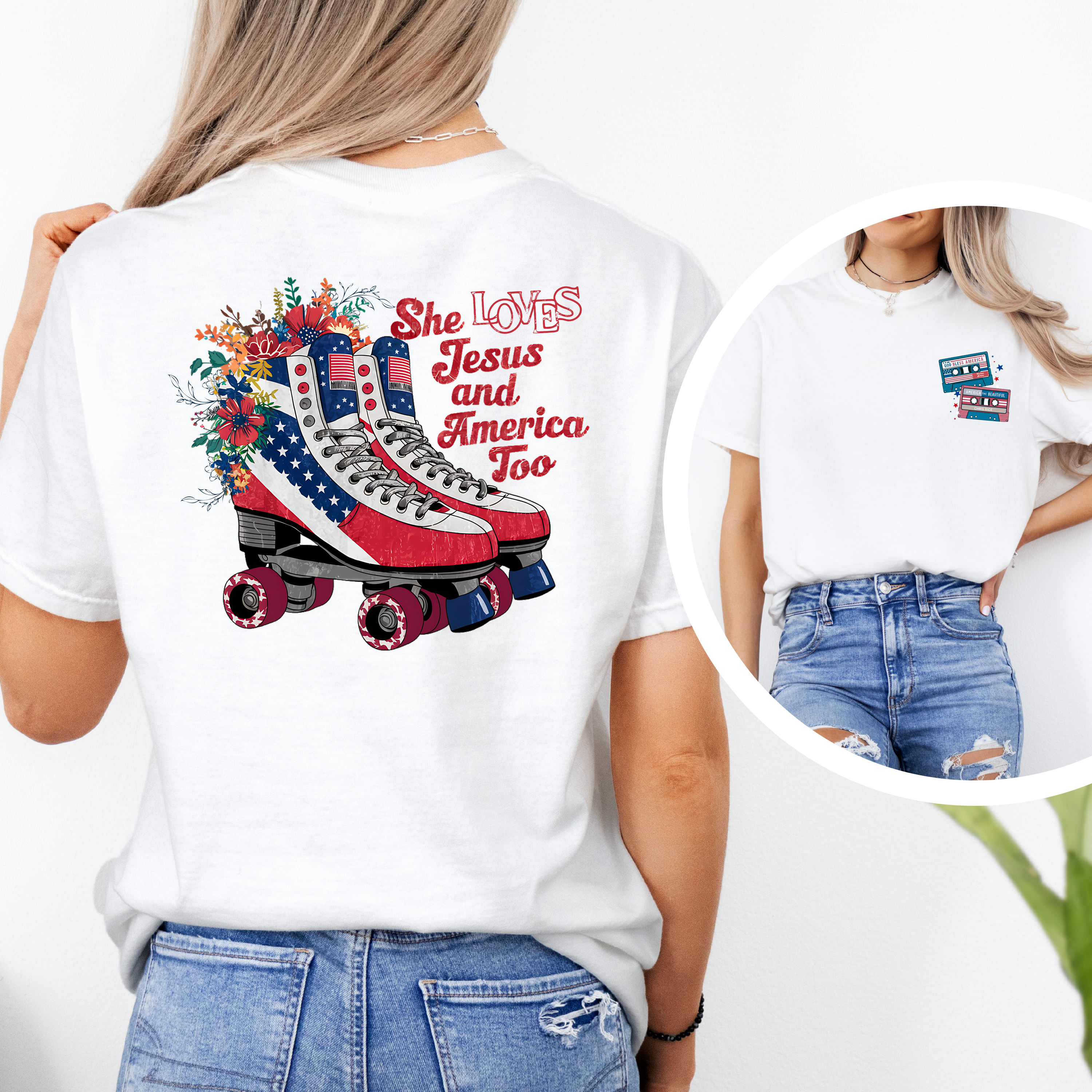 Loves Jesus And America Too Skates
