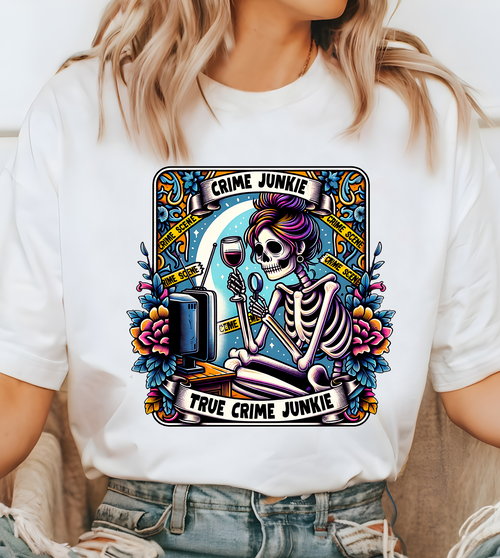 Load image 1 in gallery view. True Crime Junkie