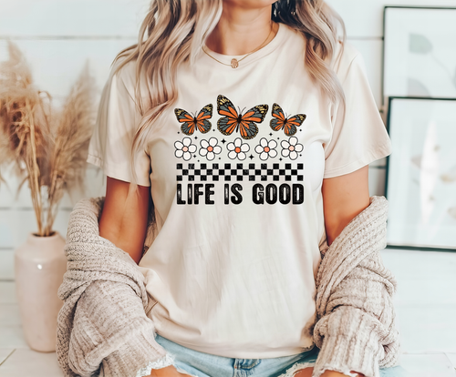 Load image 1 in gallery view. Life Is Good Butterfly