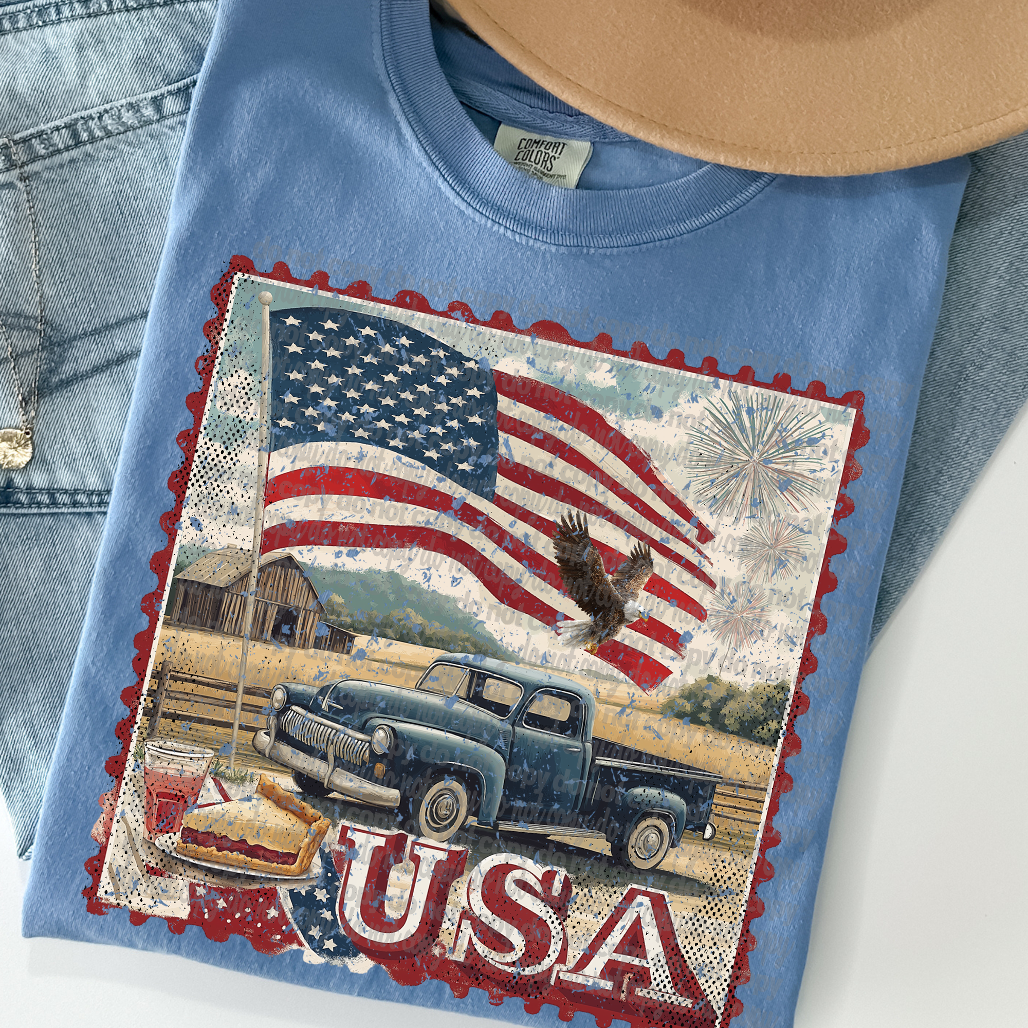 Vintage Stamp USA