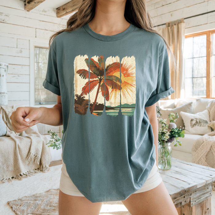 Vintage Summer Sunset