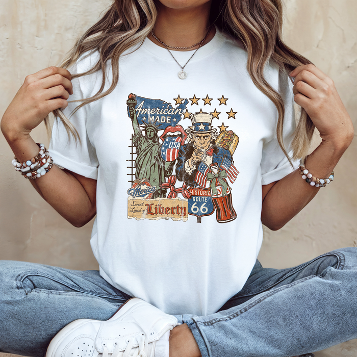 American Made Collage