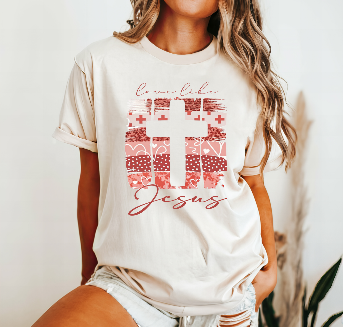 Love Like Jesus Swatches Cross