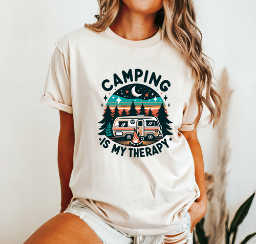Load image 1 in gallery view. Camping Is My Therapy
