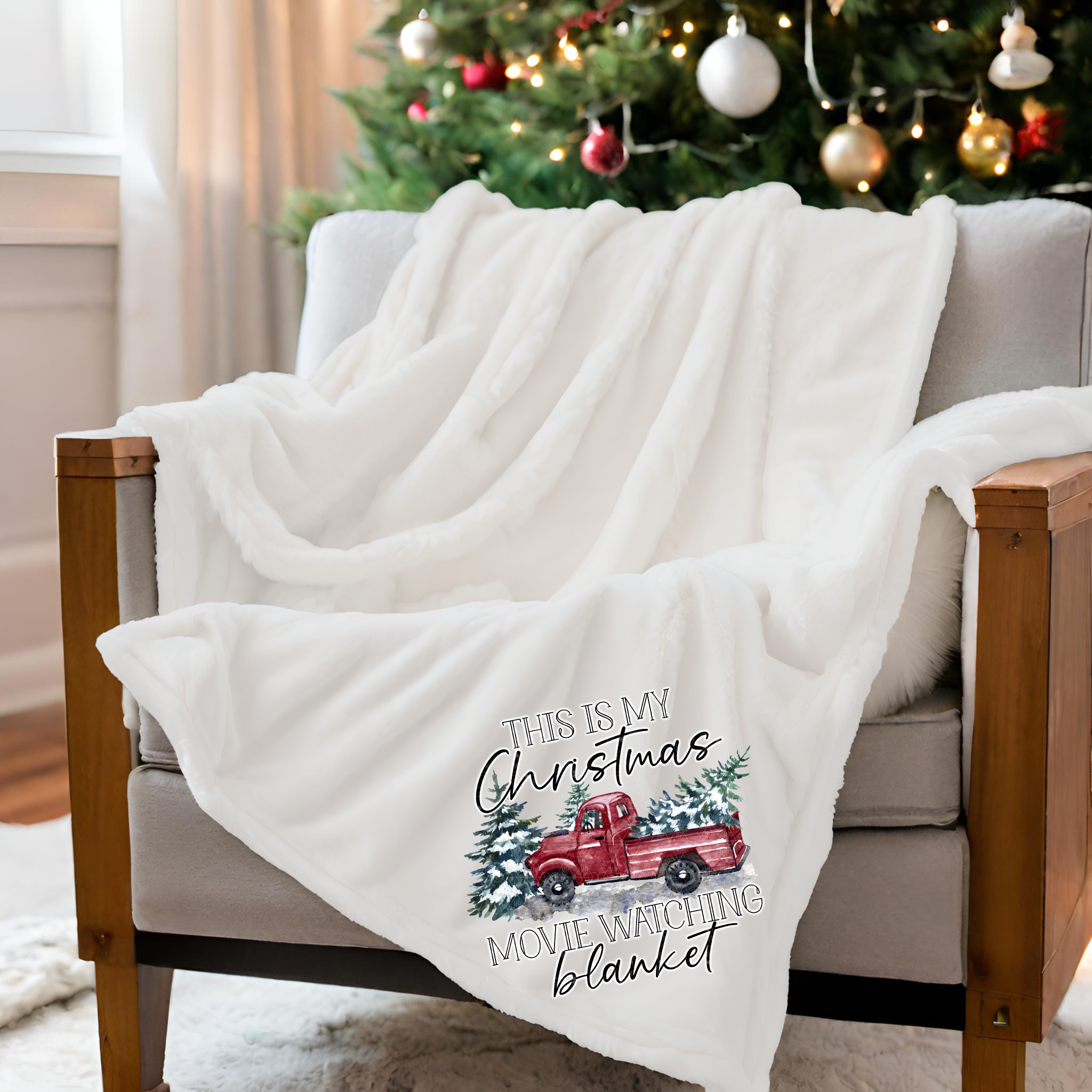 This Is My Christmas Movie Watching Blanket