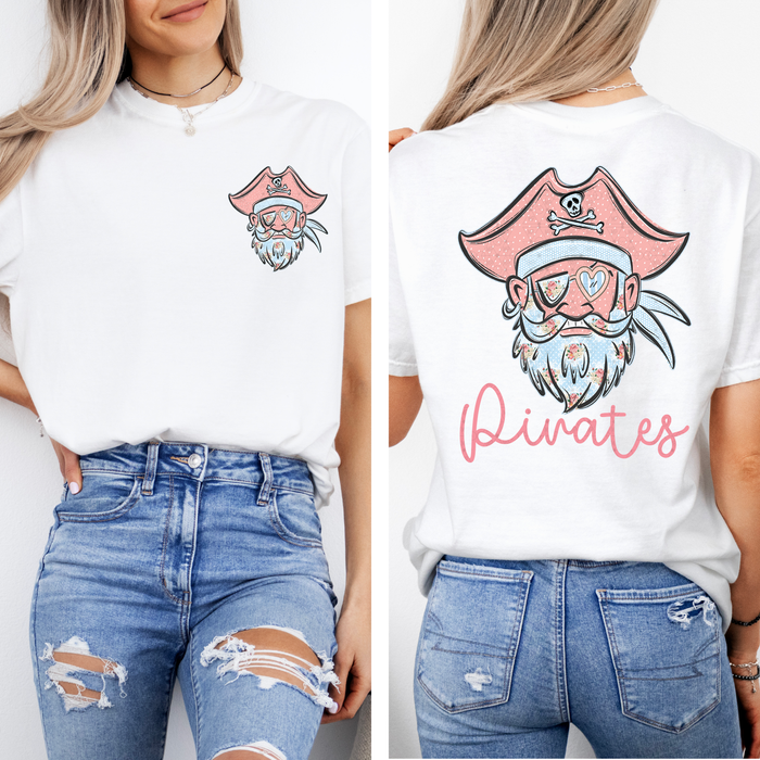 Preppy Floral Pirates