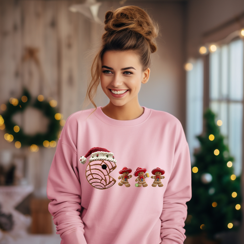 Load image 1 in gallery view. Christmas Conchas and Gingerbread