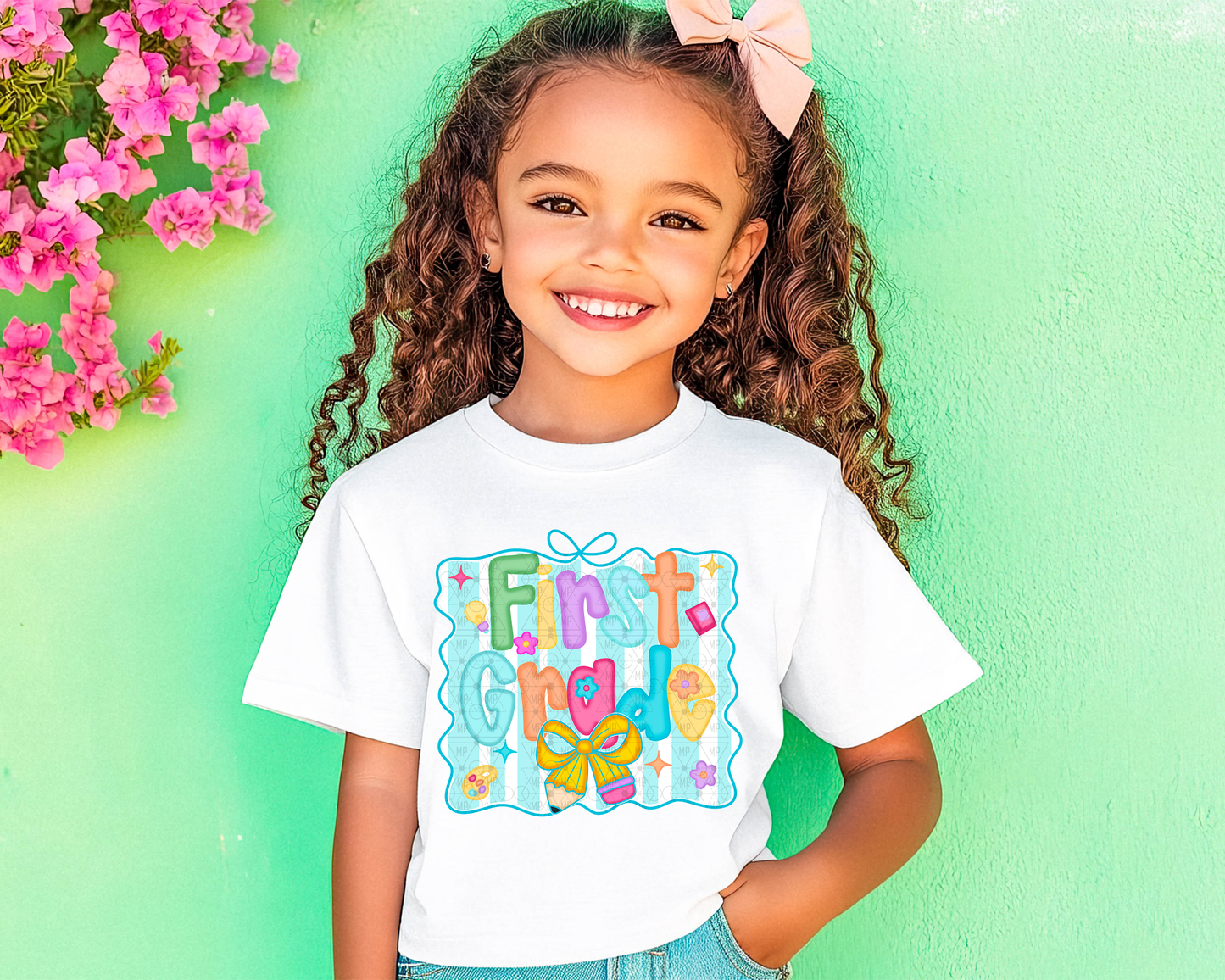 Doodle First Grade Teal