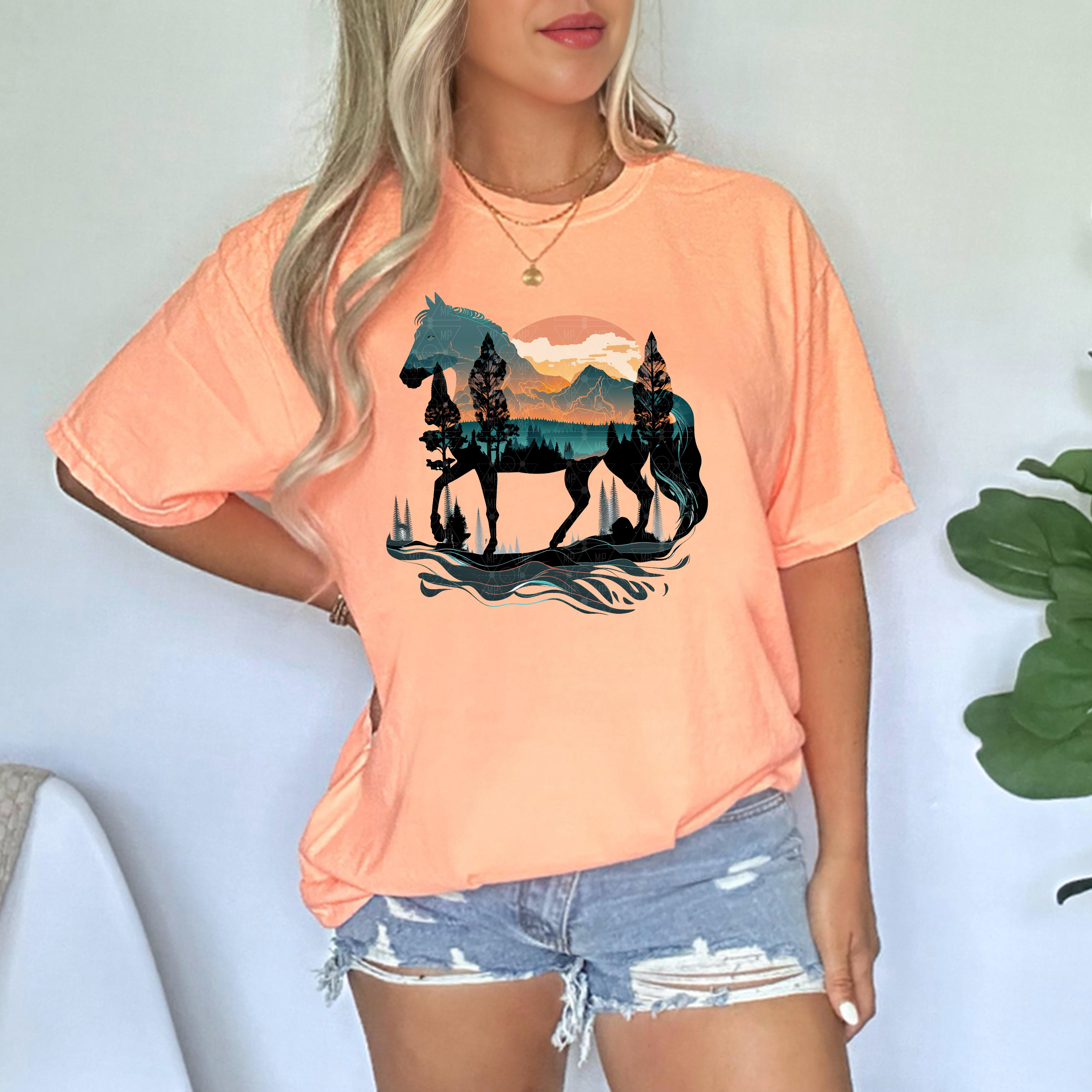Sunset Horse