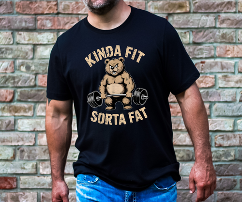 Load image 1 in gallery view. Kinda Fit Sorta Fat