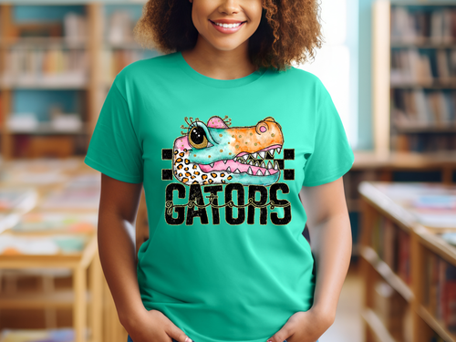 Load image 1 in gallery view. Cute Doodle Gators