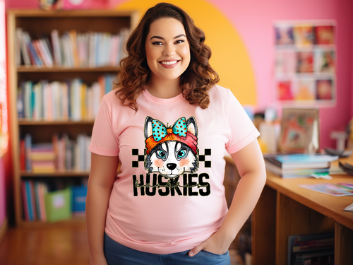 Load image 1 in gallery view. Cute Doodle Huskies