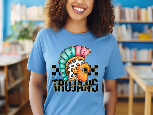Load image 1 in gallery view. Cute Doodle Trojans