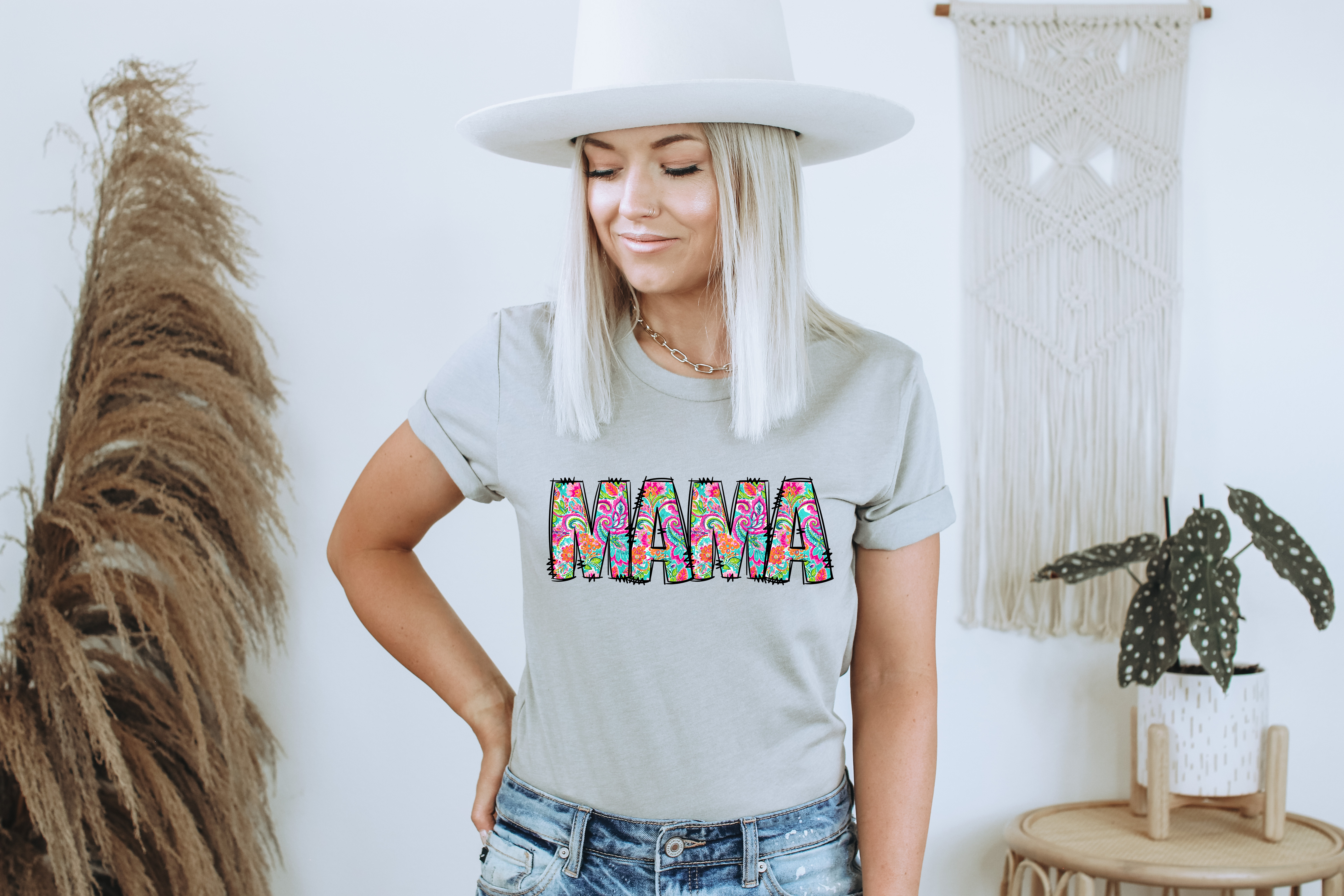 Boho Floral Mama