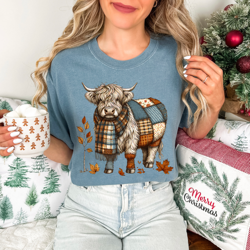 Load image 1 in gallery view. Fall Quilted Highland