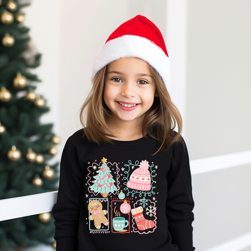 Load image 1 in gallery view. Doodle Frame Christmas