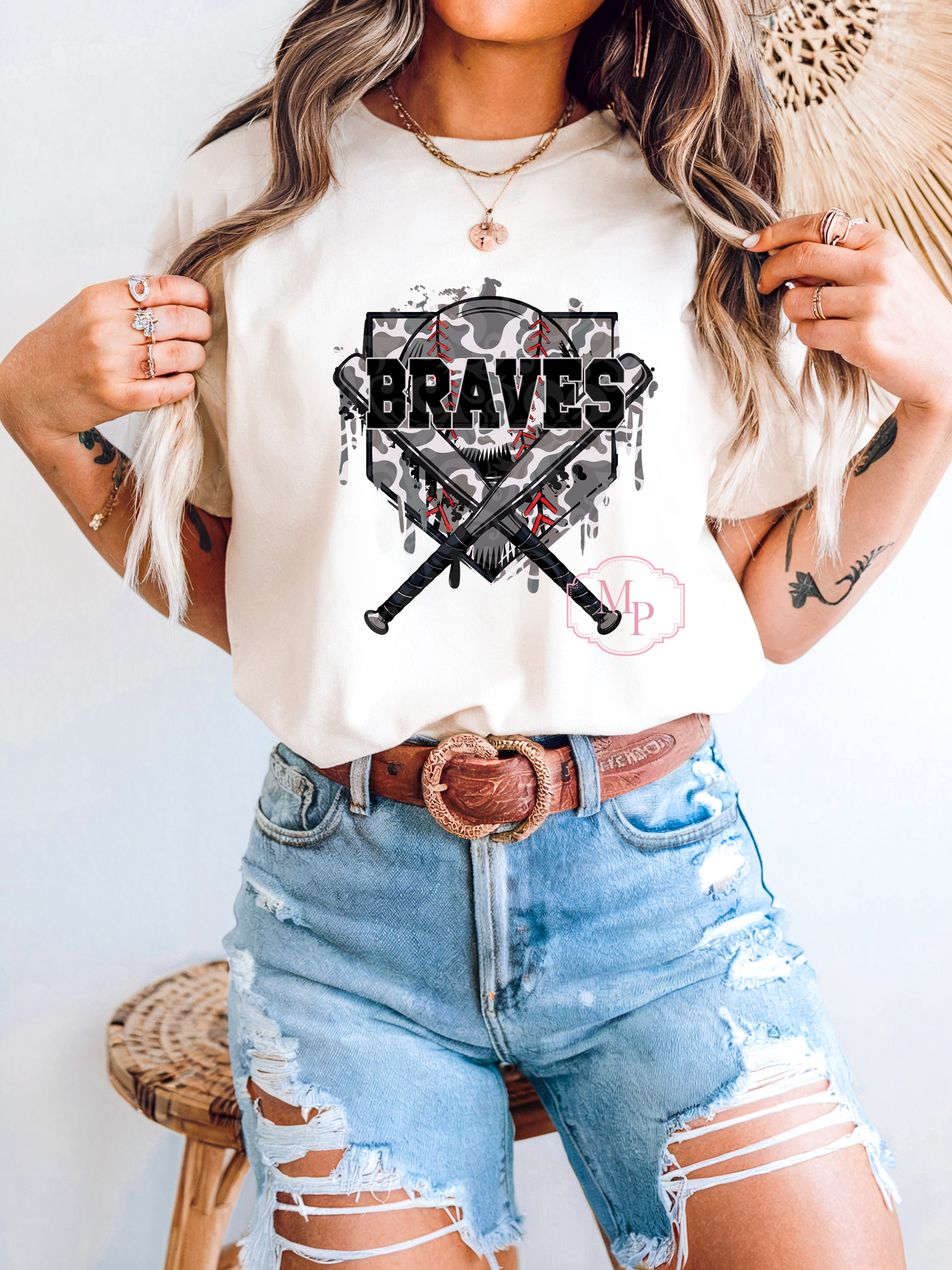 Camo Braves Drip