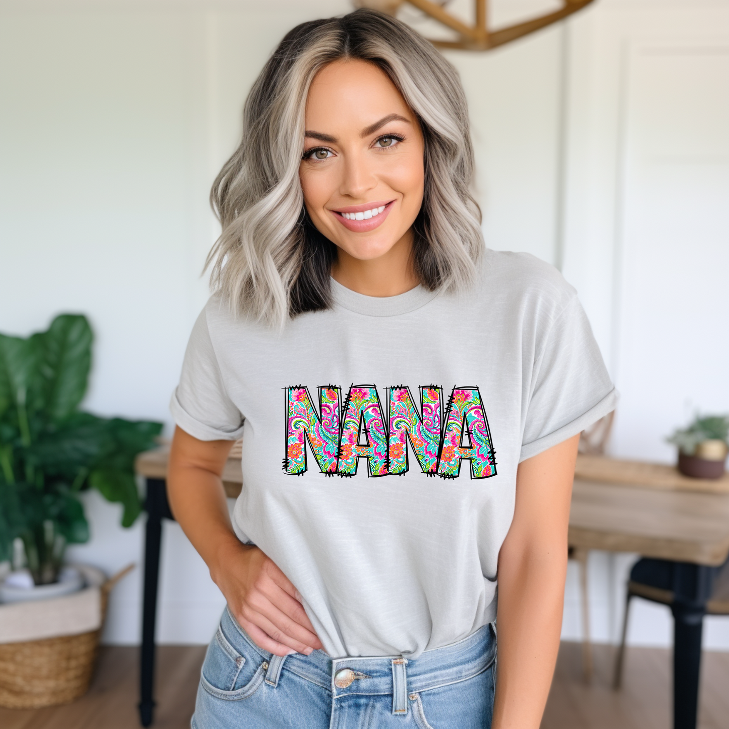 Boho Floral Nana