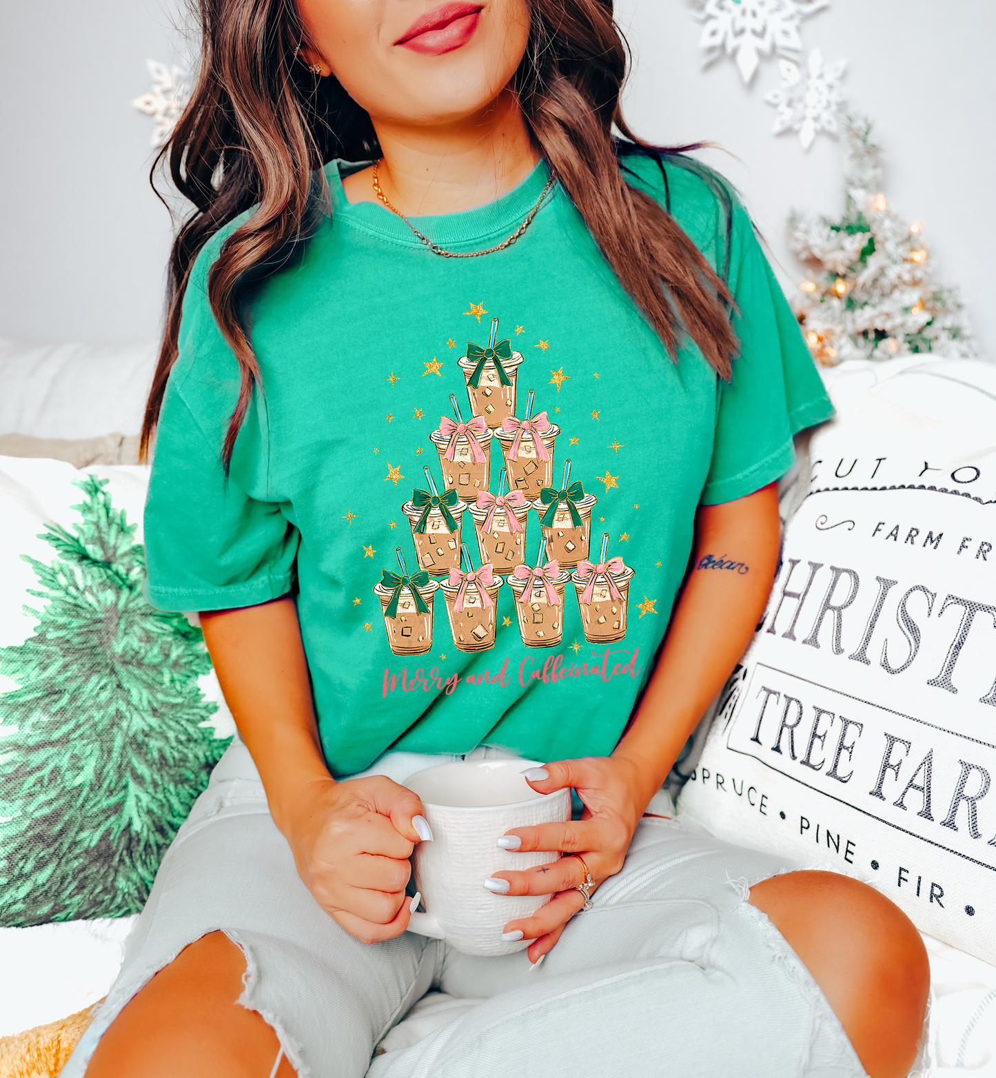 Merry and Caffeinated Iced Coffee