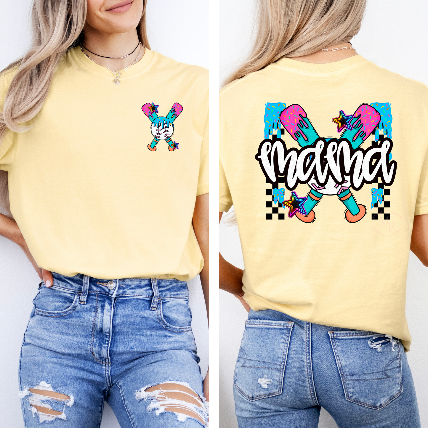 Checkered Mama Drip