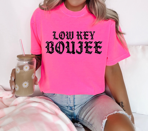 Load image 1 in gallery view. Low Key Boujee