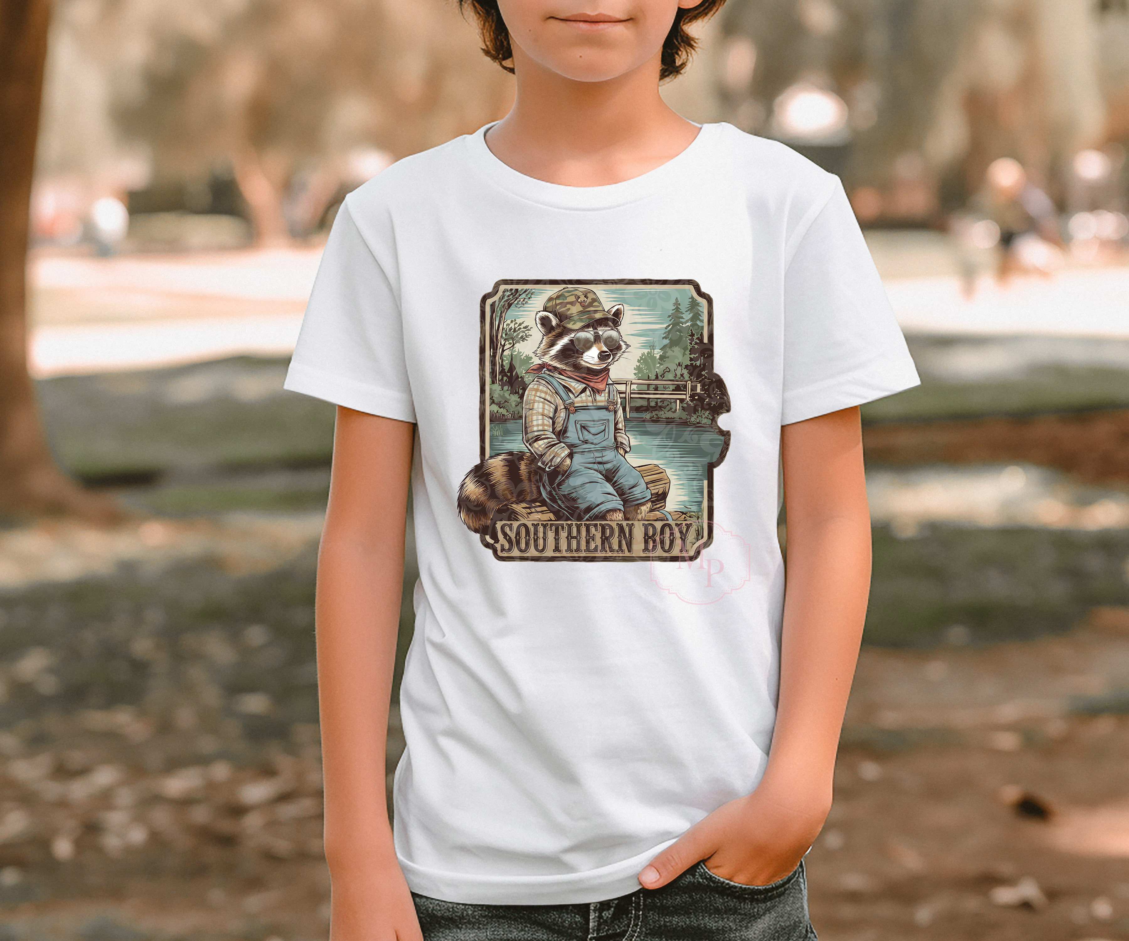 Cute Southern Boy Racoon