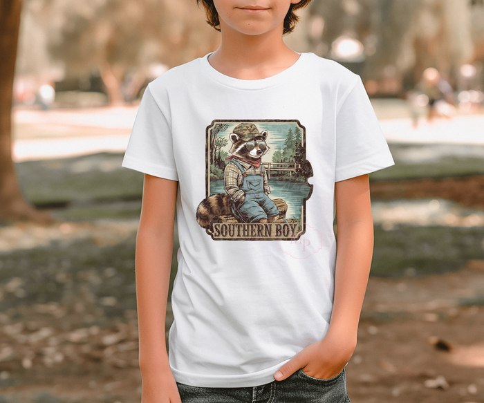 Cute Southern Boy Racoon