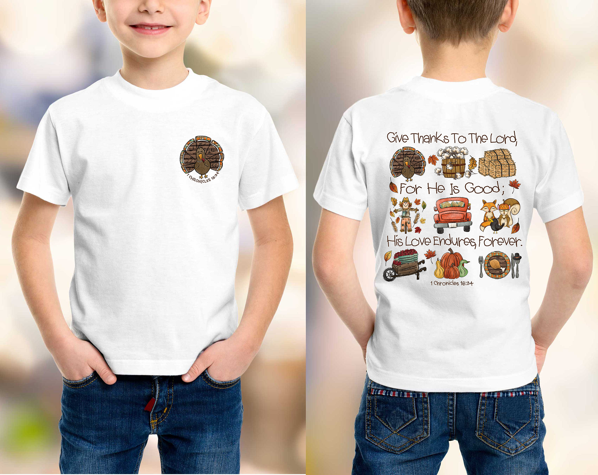 Give Thanks to The Lord, For He Is Good