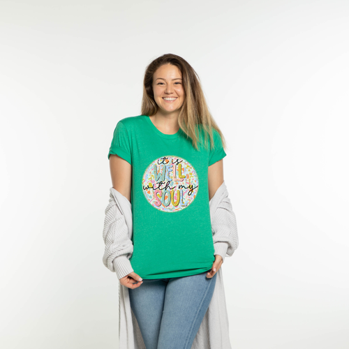 Load image 1 in gallery view. It Is Well With My Soul Circle