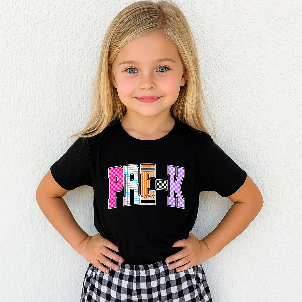 Preppy Checkered Pre-K