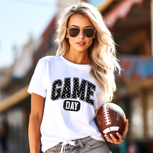 Load image 1 in gallery view. Polka Dot Game Day