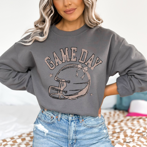 Load image 1 in gallery view. Grunge Game Day Helmet