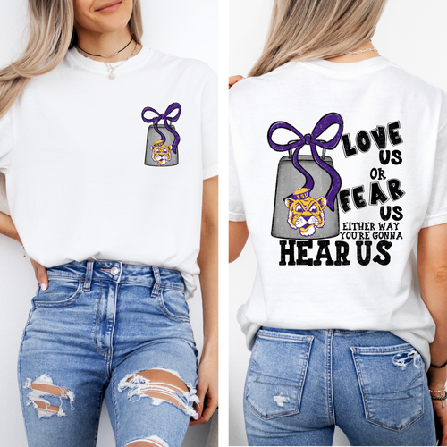 Load image 1 in gallery view. Love Us Fear Us Tigers