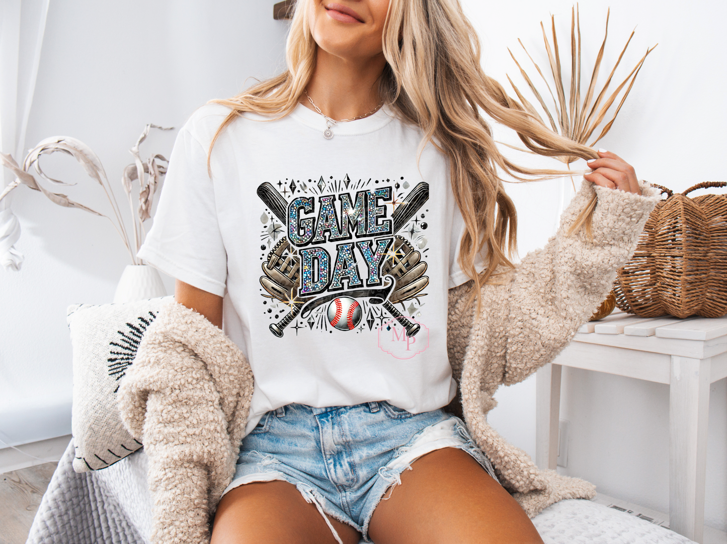 Faux Game Day Sparkle