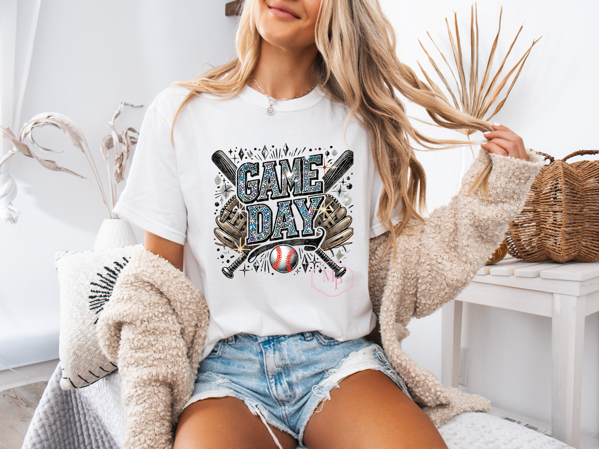 Faux Game Day Sparkle