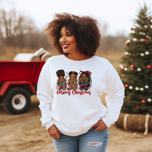 Load image 1 in gallery view. Girly Merry Christmas