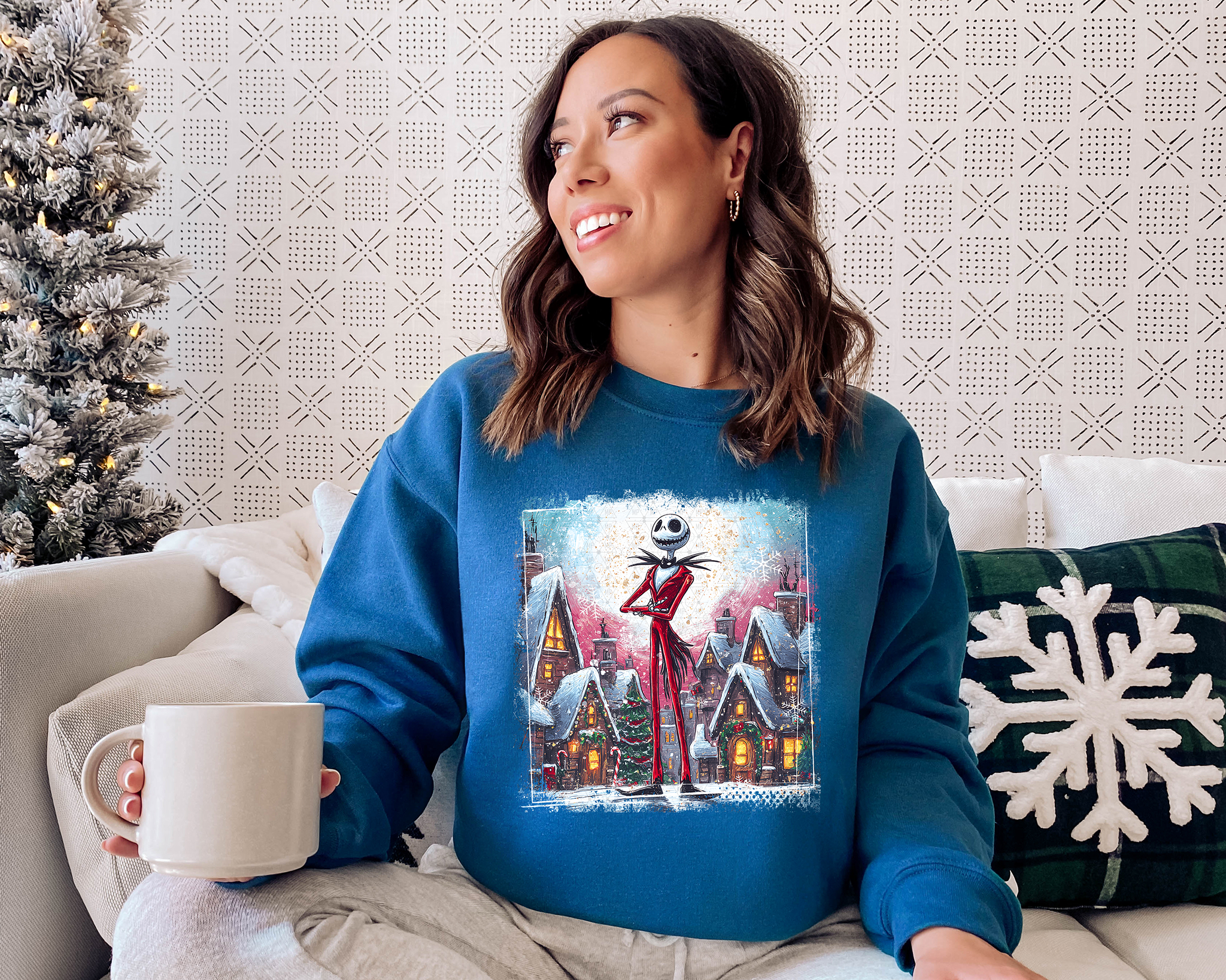 Distressed Edge Jack Square