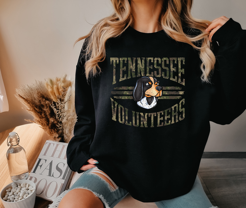 Load image 1 in gallery view. Distressed Camo Tenneesee