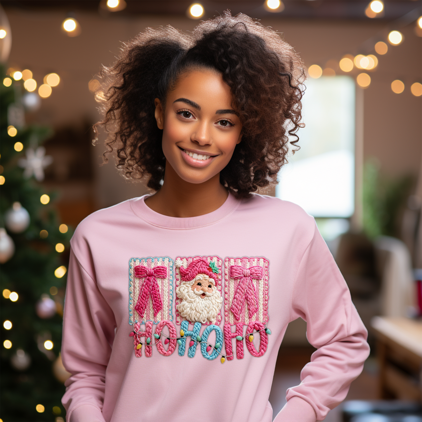 Ho Ho Ho Crochet Christmas Doodle