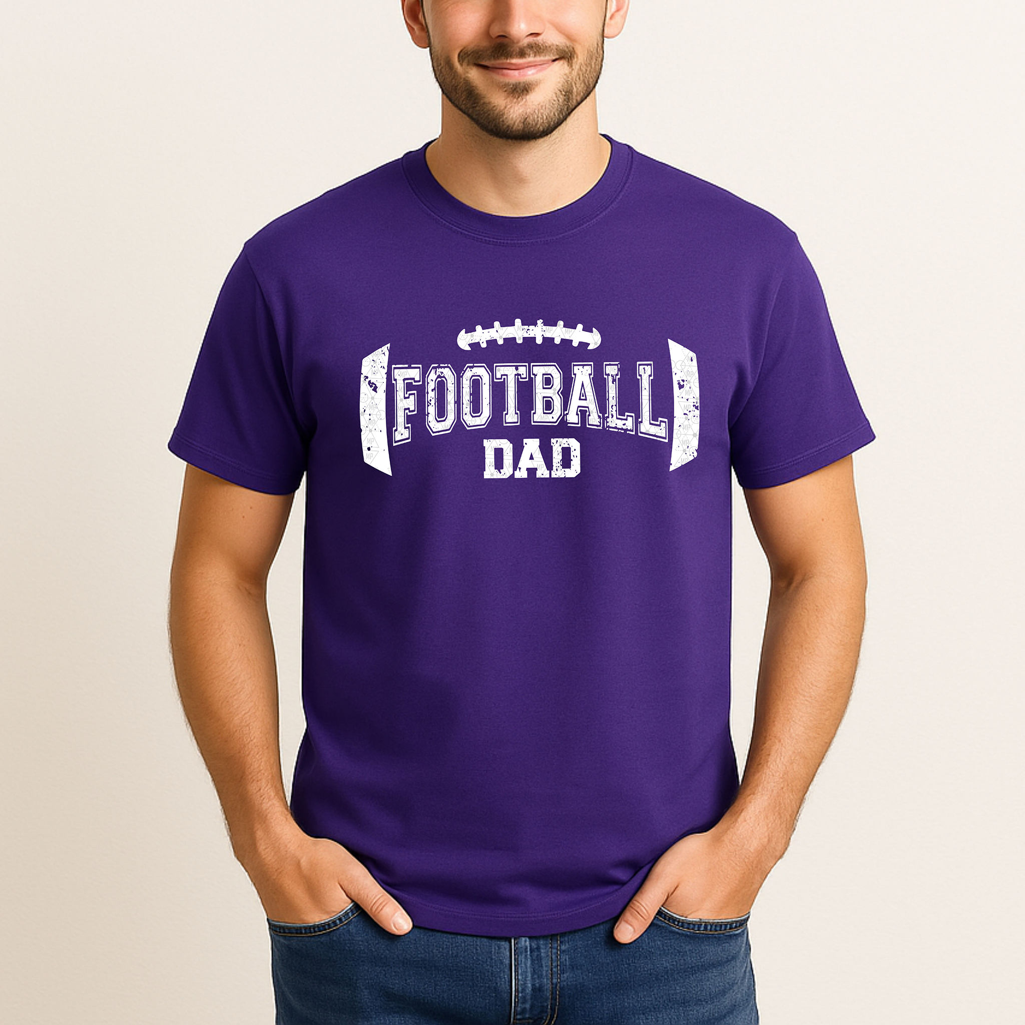 Football Dad With Laces