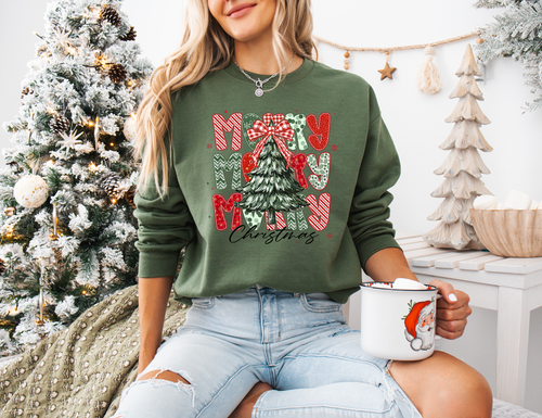 Load image 1 in gallery view. Merry Doodle Echo with Tree