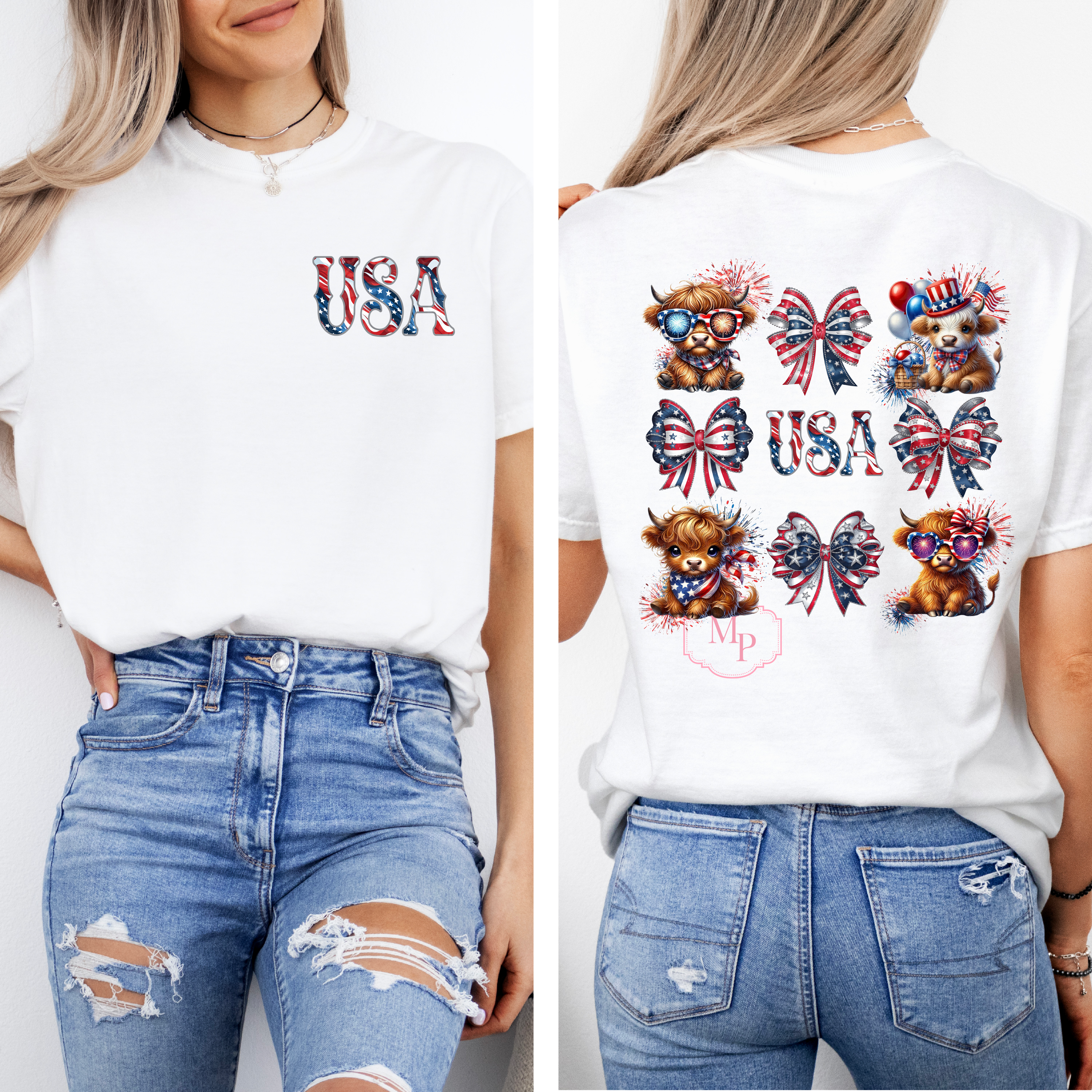 Cute USA Cows