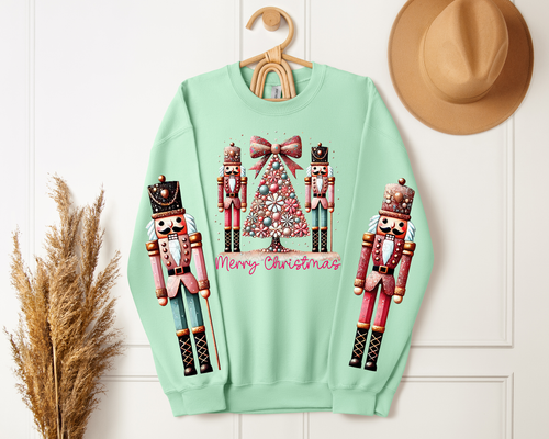 Load image 1 in gallery view. Merry Christmas Nutcrackers